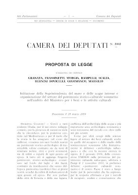 Requiem per una saggia proposta di Legge