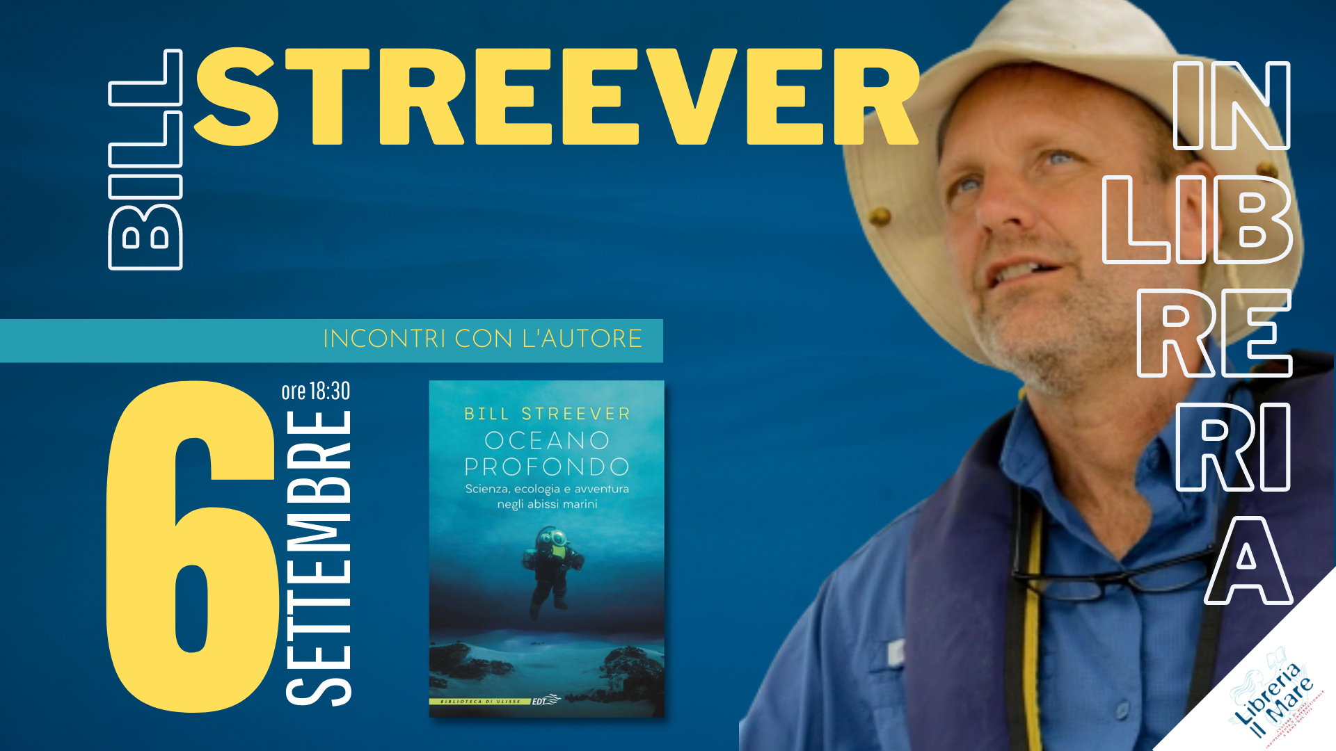 Incontri con l'autore: Bill Streever ci racconta il suo Oceano profondo