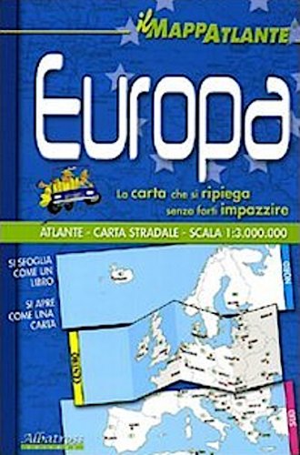 Europa - atlante carta stradale scala 1:3.000.000