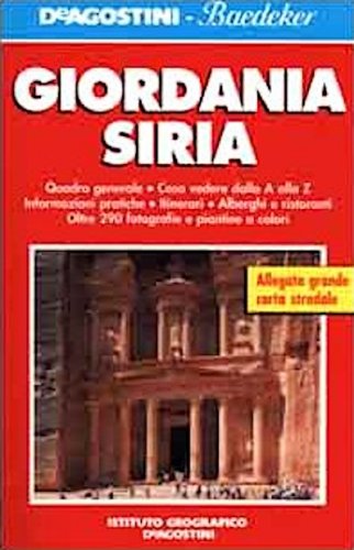 Giordania Siria - con carta stradale scala 1.1.000.000