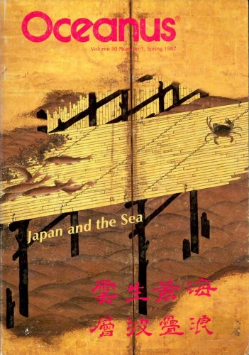 Oceanus volume 30 n.1 - Japan and the sea
