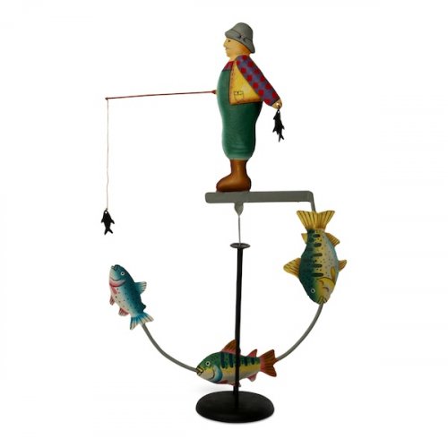 Pescatore a mosca oscillante