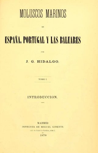 Moluscos marinos de Espana, Portugal y las Baleares
