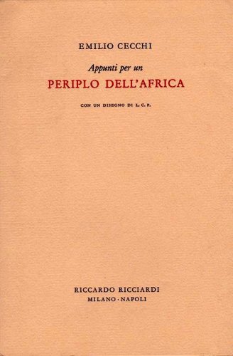 Appunti per un periplo dell'Africa