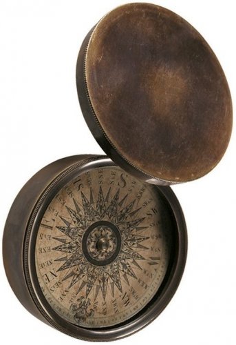 Bussola Lodestone bronzata