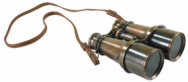 Victorian binoculars bronze