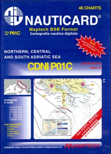 Northern, central and South Adriatic sea - CD-ROM Win 98-ME-2000-NT-XP