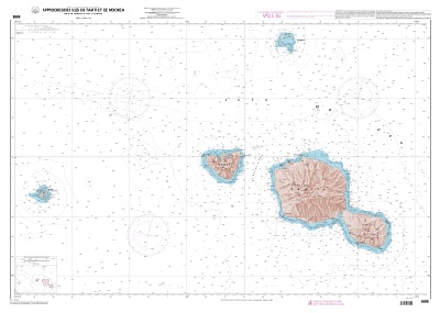 Approchs des iles de Tahiti et de Moorea iles de Maiao et de Tetiaroa