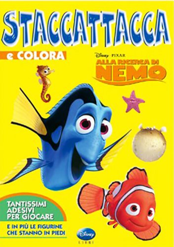 Alla ricerca di Nemo staccattacca e colora