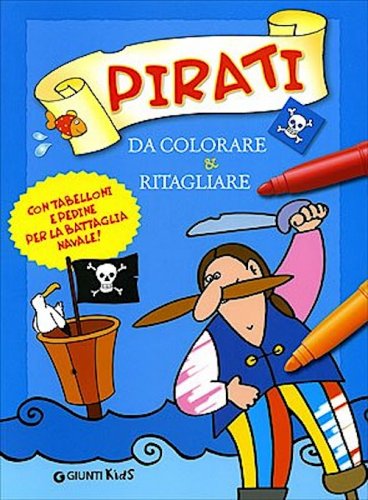 Pirati da colorare e ritagliare