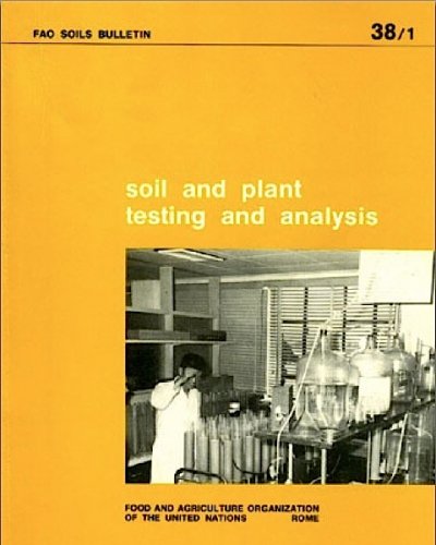 Soil and plant testing and analysis
