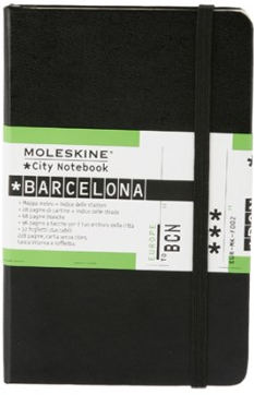 Barcelona city notebook Moleskine