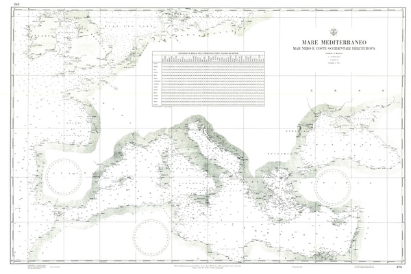 Mare Mediterraneo Mare Nero e coste occidentali dell'Europa