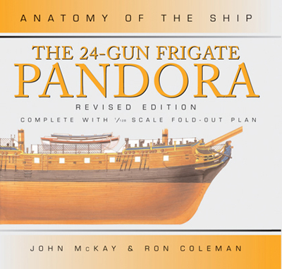 24 gun frigate Pandora 1779