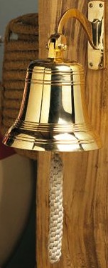 Campana in ottone da 23 cm.