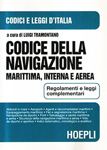 Codice della navigazione marittima ed aerea