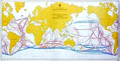 World sailing ship route