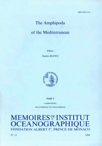 Amphipoda of the Mediterranean part 2