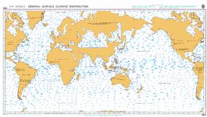 World: general surface current distribution