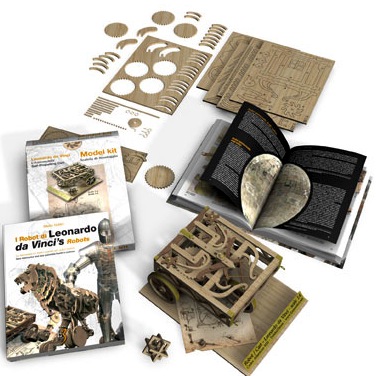 Robot di Leonardo, Da Vinci's robots - with model kit