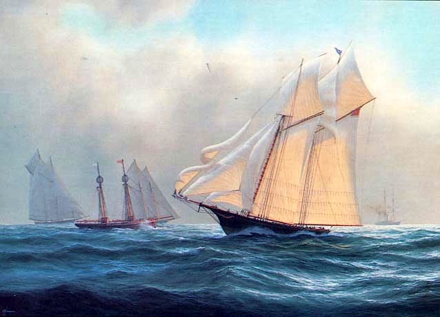 America's Cup 1876 - Madeleine