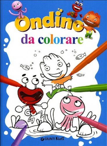 Ondino da colorare