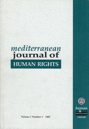 Mediterranean journal of human rights vol.1 n. 1