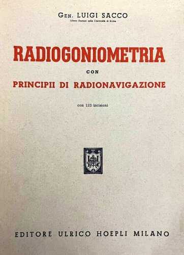 Radiogoniometria con principi di radionavigazione