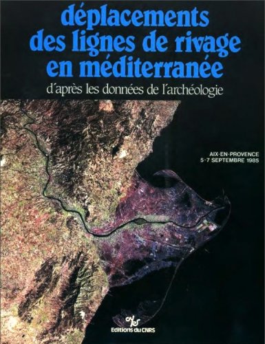 Deplacements des lignes de rivage en Mediterranee