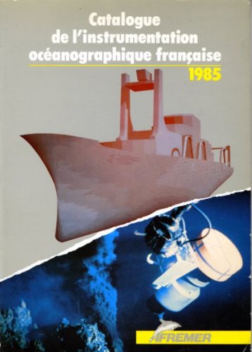 Catalogue de l'instrumentation oceanographique française