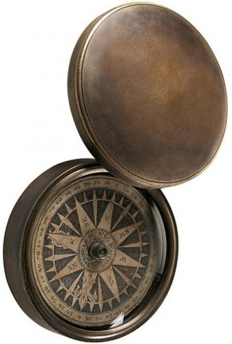 Bussola bronzata North Star