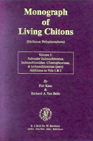 Monograph of living Chitons vol.3