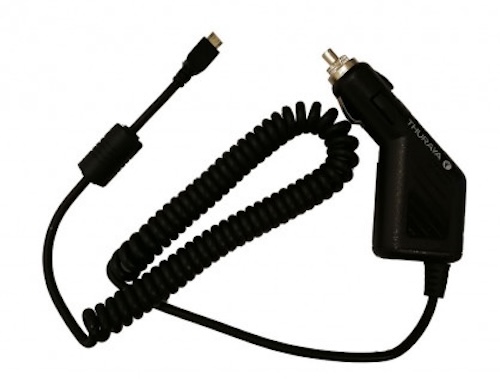 Caricabatteria da auto per telefoni Thuraya
