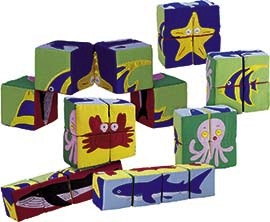 Pesci cubi componibili