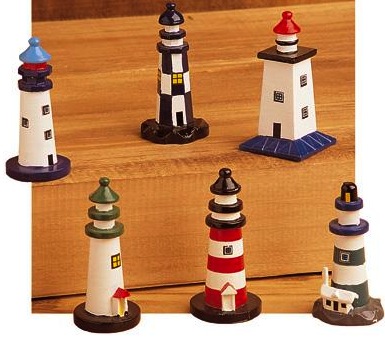Faro in legno vari colori