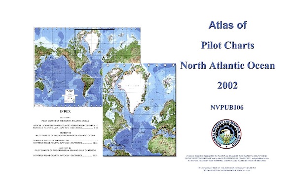 Atlas of pilot charts North Atlantic Ocean