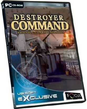 Destroyer command WWII naval combat simulation - CD-ROM Win 98-ME