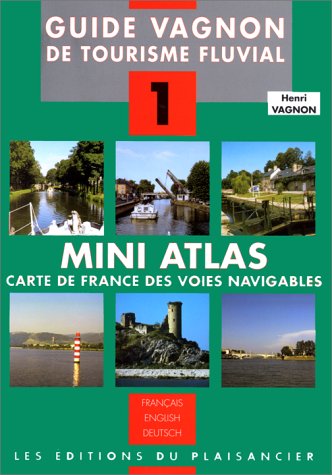 Mini atlas carte de France des voies navigables