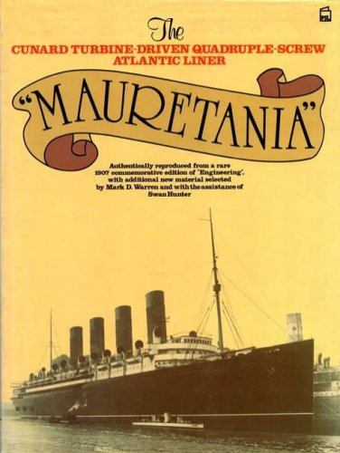 Cunard turbine-driven quadruple-screw atlantic liner Mauretania