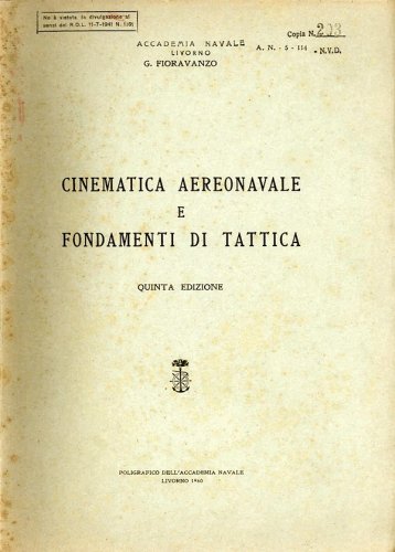 Cinematica aeronavale e fondamenti di tattica