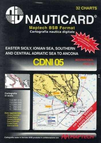 Mare Jonio Adriatico Sud Sicilia Ovest - CD-ROM Win 98-ME-2000-NT-XP