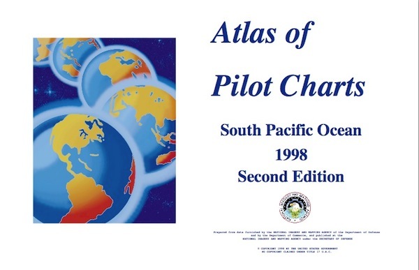 Atlas of pilot charts South Pacific Ocean