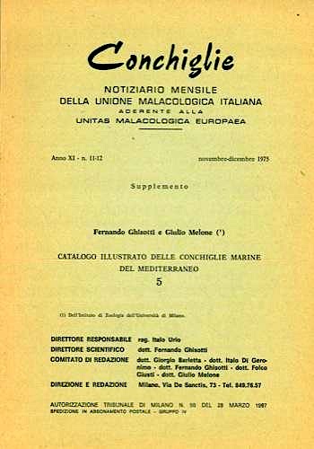 Catalogo illustrato delle conchiglie marine del Mediterraneo