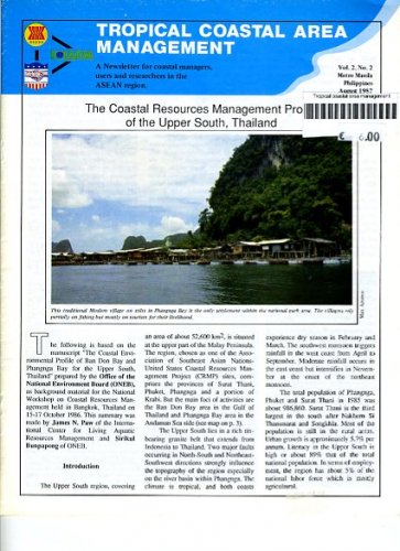 Tropical coastal area management