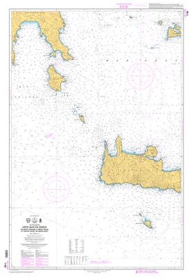 Cote Sud de Grece - Da Akra Tainaro a Nisos Milos et Ouest de Nísos Kriti
