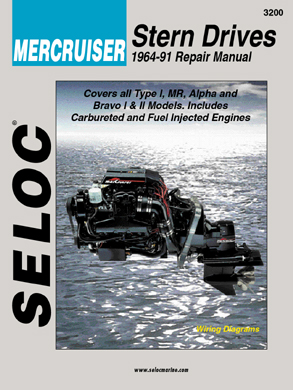 Mercruiser stern drivers 1964-1991 repair manual