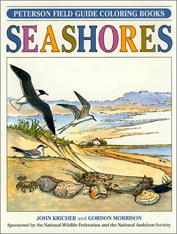 Peterson field guide to seashores coloring book