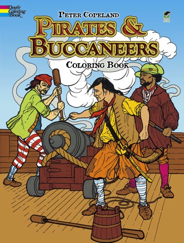 Pirates & buccaneers coloring book