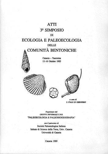 Atti III simposio di ecologia e paleoecologia delle comunità