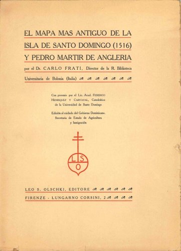 Mapa mas antiguo de la isla de Santo Domingo 1516